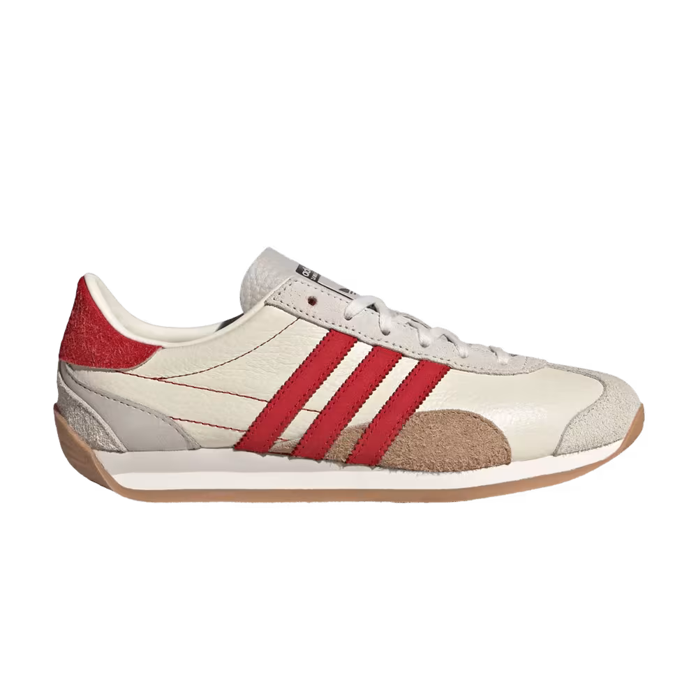 adidas Women's Country OG Off White Scarlet