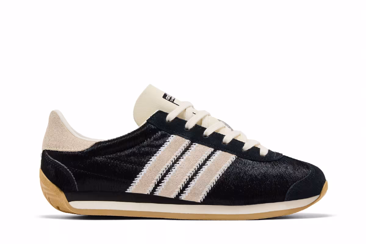adidas Women's Country OG Black Pony Hair, view 2
