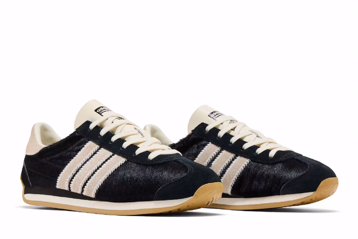adidas Women's Country OG Black Pony Hair, view 9