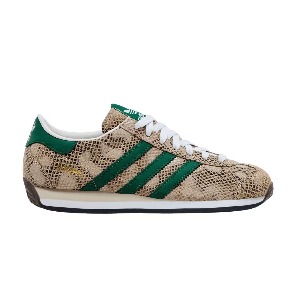 adidas Country Japan Snakeskin Pack - Alumina Dark Green