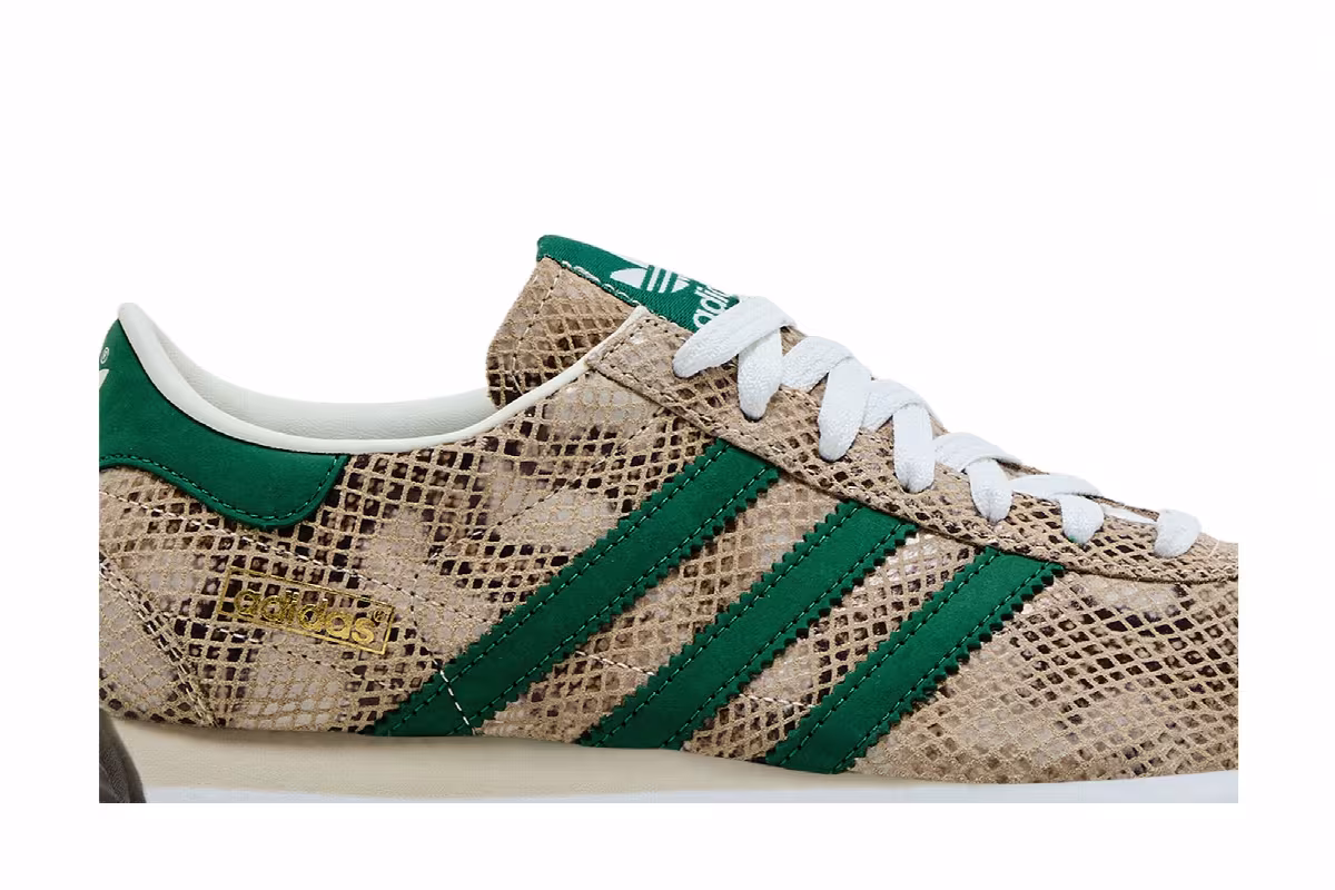 adidas Country Japan Snakeskin Pack - Alumina Dark Green, view 3