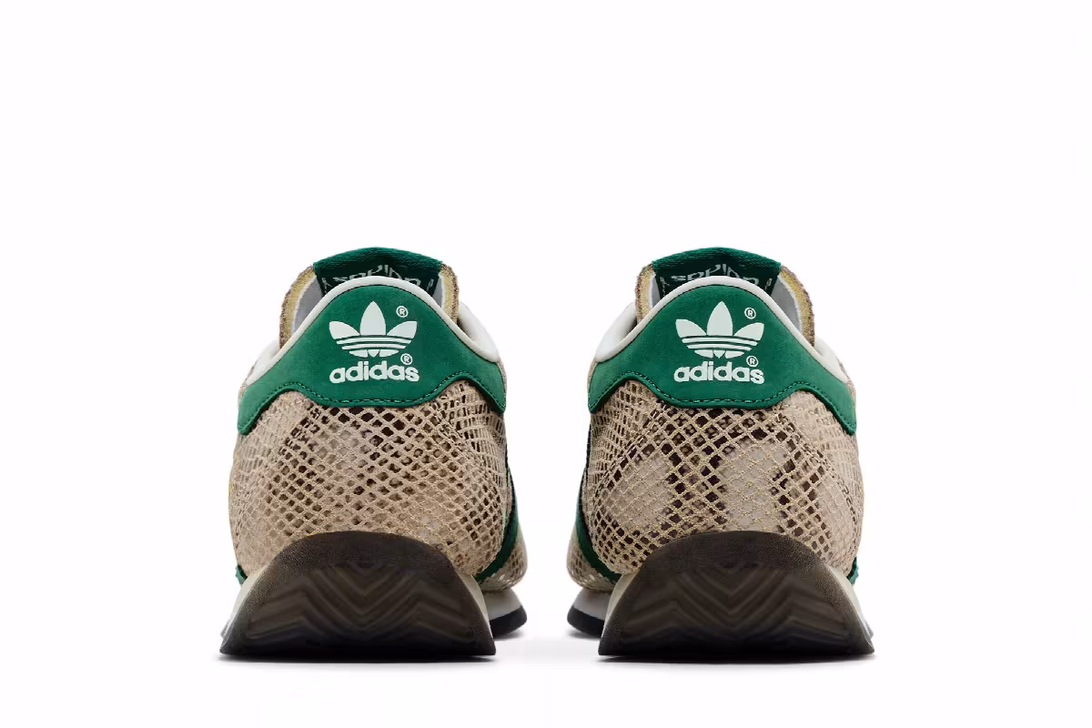 adidas Country Japan Snakeskin Pack - Alumina Dark Green, view 7