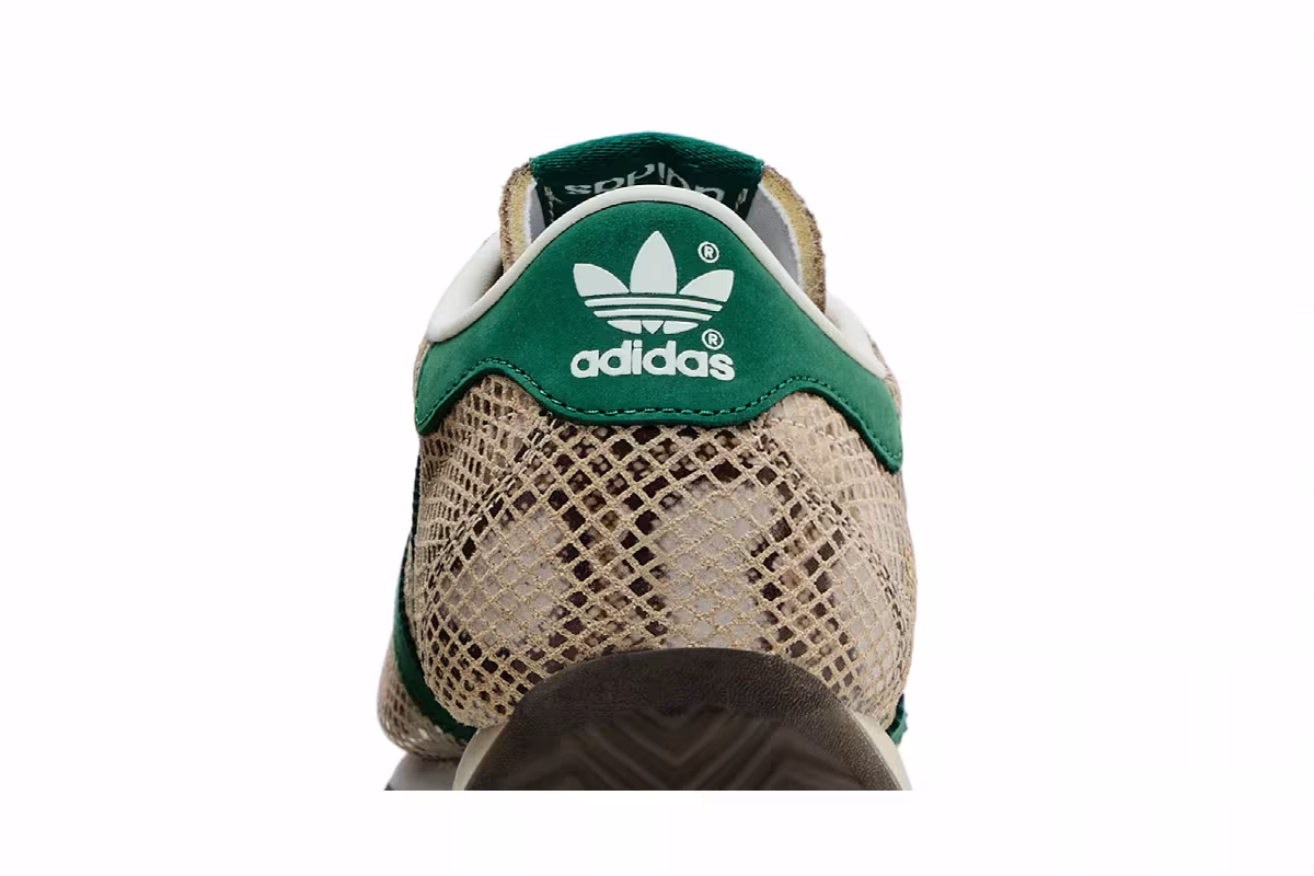 adidas Country Japan Snakeskin Pack - Alumina Dark Green, view 8
