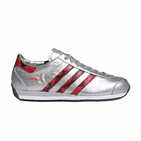 adidas Country Japan 'Snakeskin Pack - Silver Metallic Scarlet'