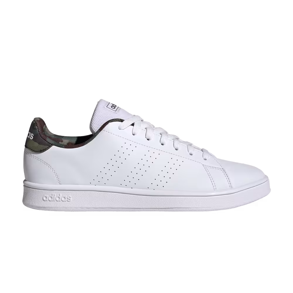 adidas Advantage Base White Camo