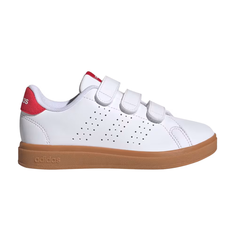 adidas Advantage Base 2.0 C White Pure Ruby Gum