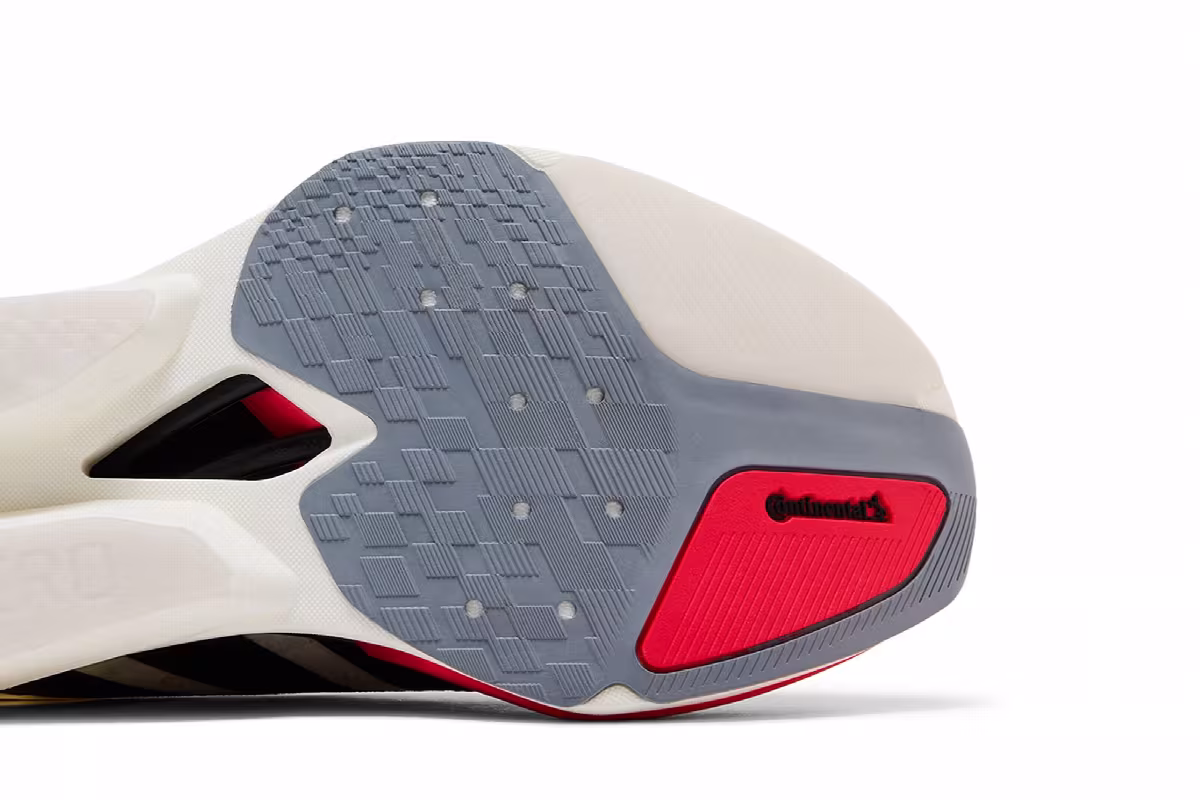 adidas Adizero Prime X 3.0 Strung White Black Lucid Red, view 6