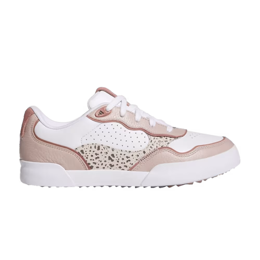 adidas Women's Retrocross 25 Spikeless Golf White Wonder Taupe