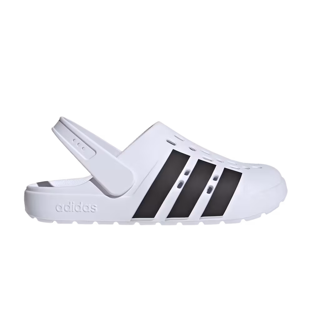 adidas Adilette Clog 2.0 White Black