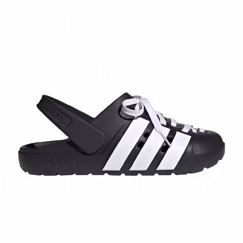 adidas Adilette Clog 2.0 'Black White'