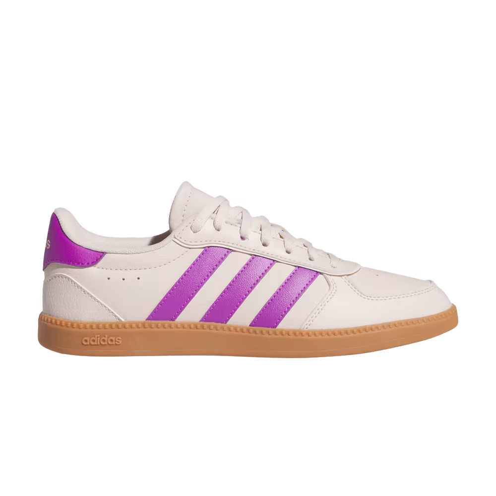 Adidas Women's Breaknet Sleek Halo Ivory Purple Burst