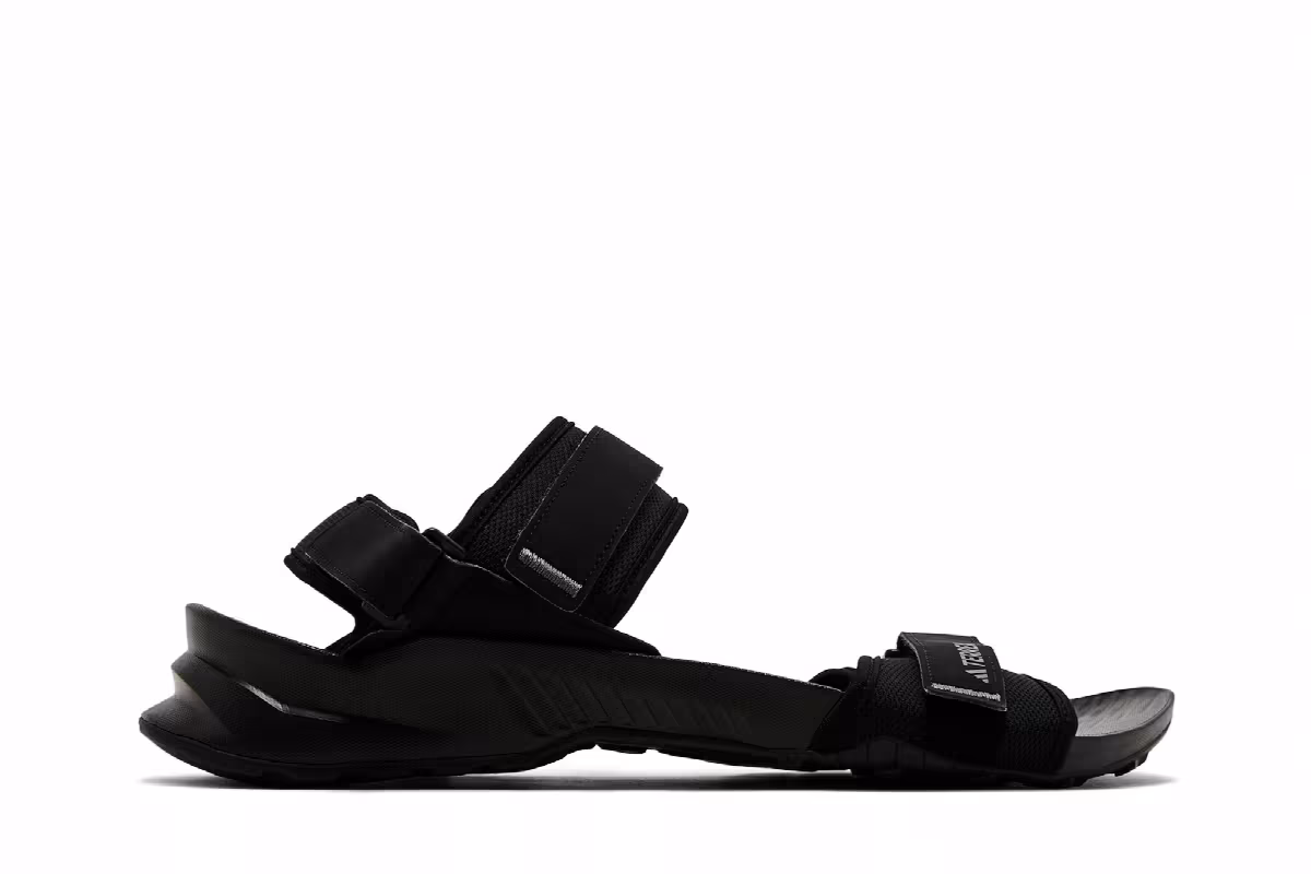 adidas Terrex Hydroterra Sandal Black Grey, view 2