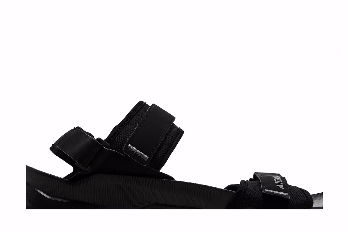 adidas Terrex Hydroterra Sandal Black Grey, view 3