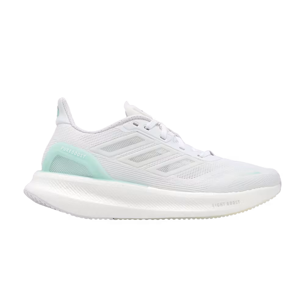 Adidas Women's PureBoost 5 Climacool White Semi Flash Aqua