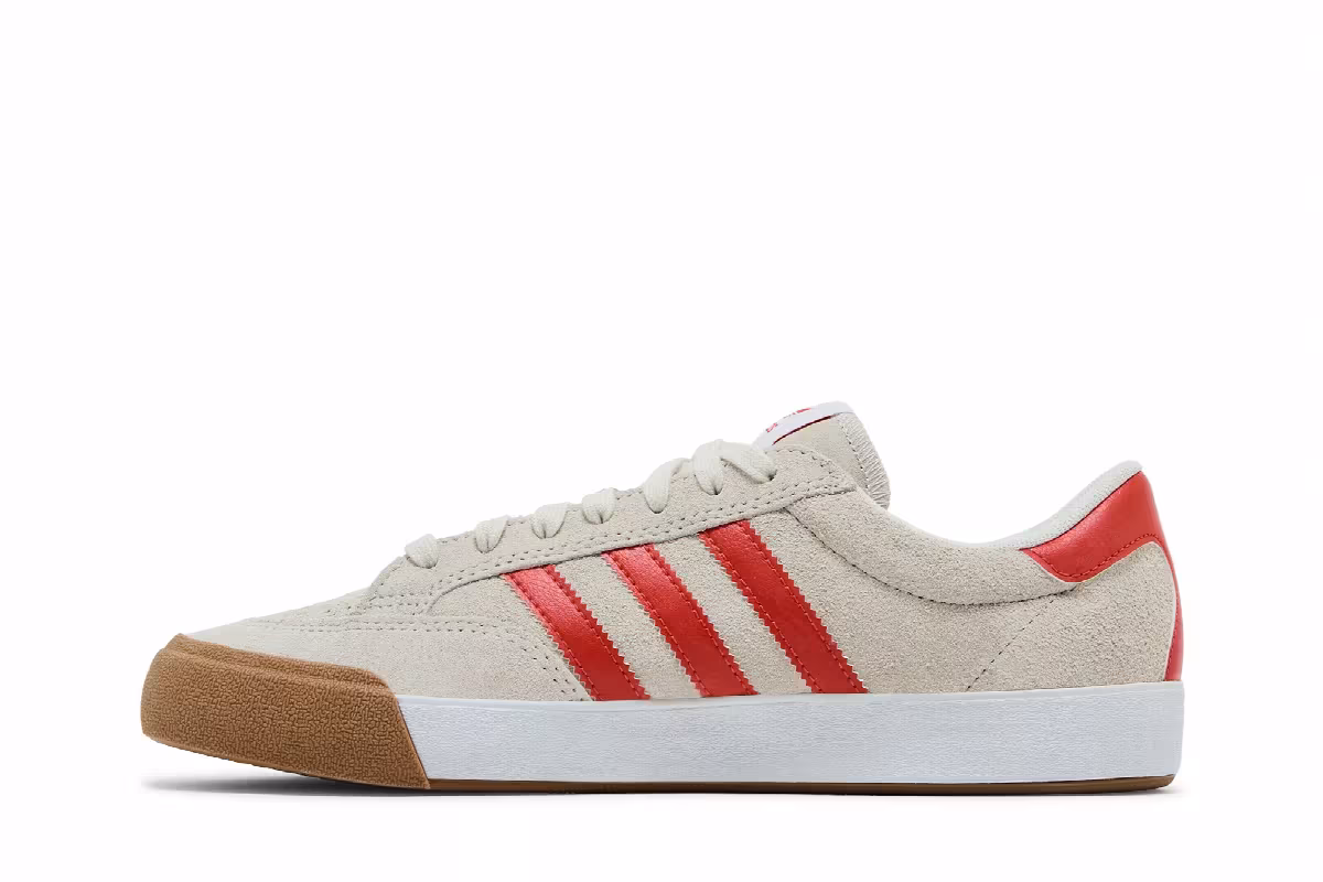 adidas Nora Wonder White Orange Gum, view 4
