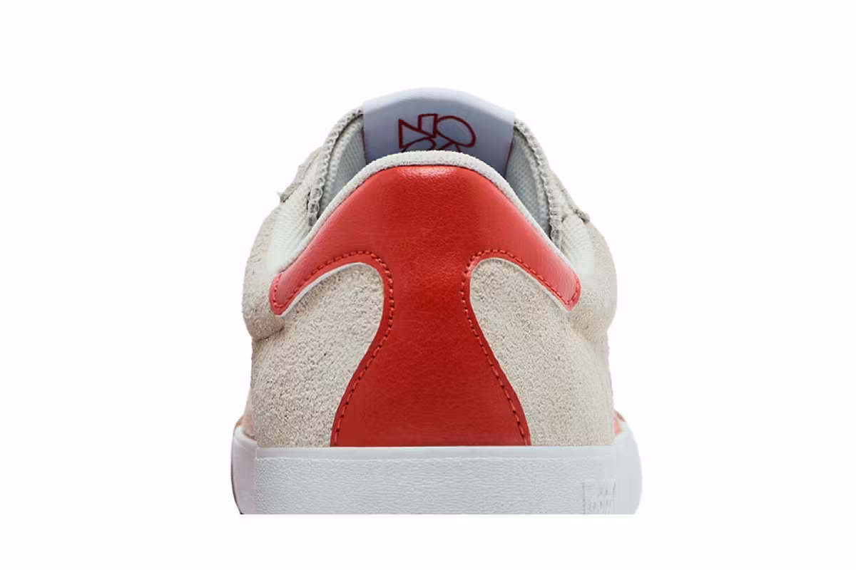 adidas Nora Wonder White Orange Gum, view 8