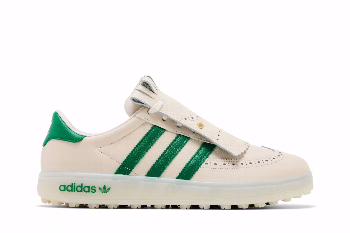 adidas Coursecup Spikeless Golf Chalk White Green, view 2