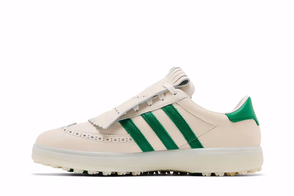 adidas Coursecup Spikeless Golf Chalk White Green, view 4