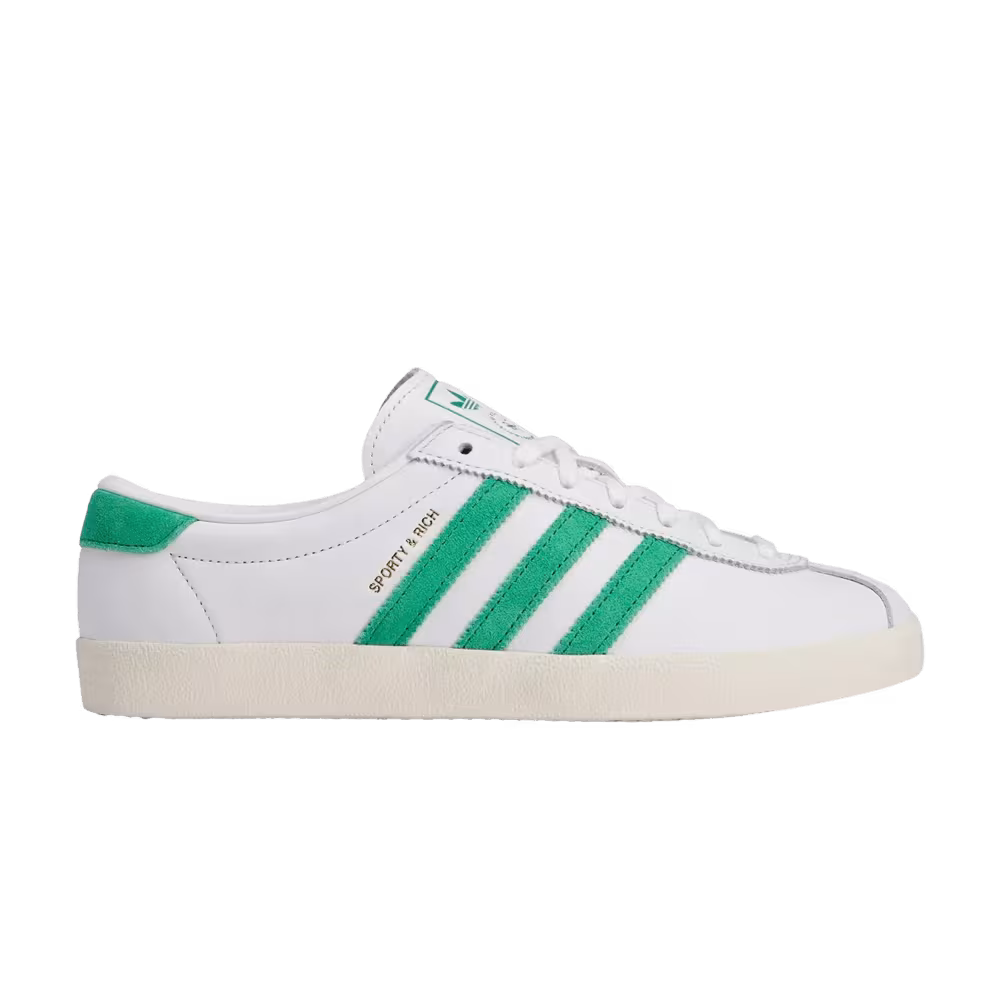 Sporty & Rich x adidas Women's Blanc White Court Green