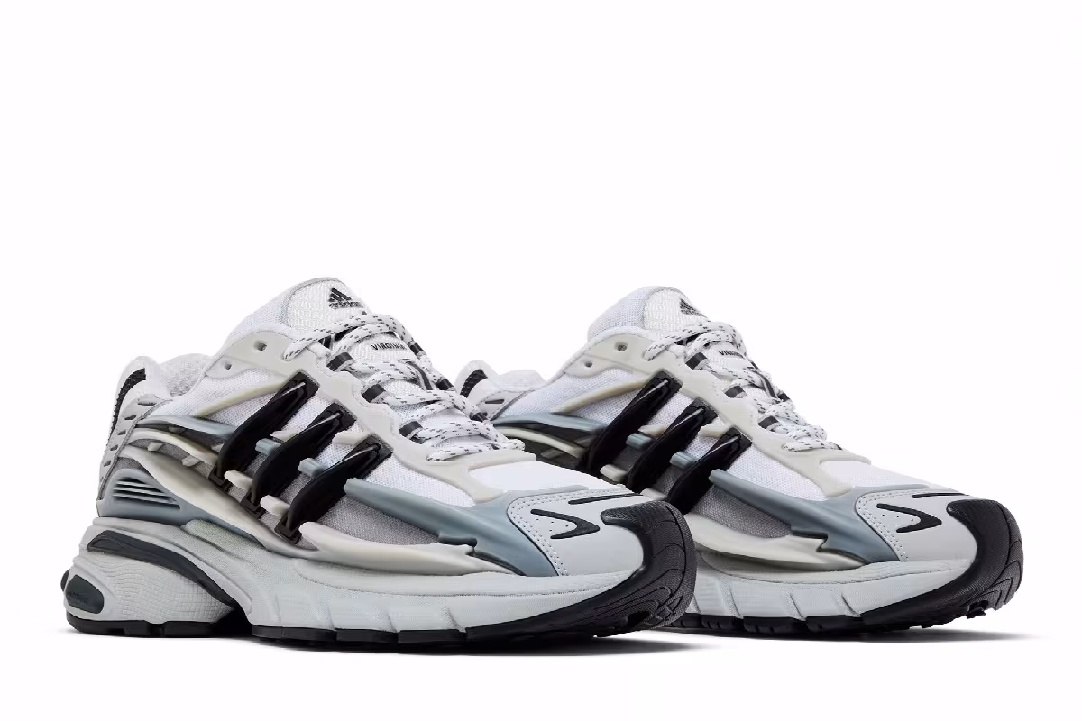 Pharrell x VIRGINIA x adidas Adistar Jellyfish Solid Grey Black, view 9