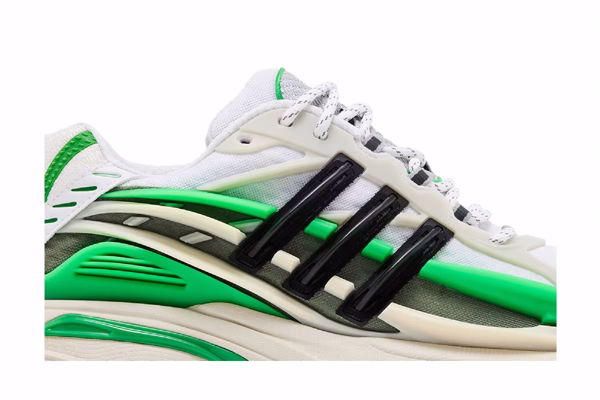 Pharrell x VIRGINIA x adidas Adistar Jellyfish Focus Olive Real Green, view 3