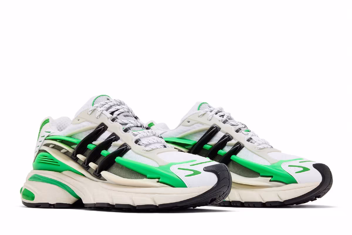 Pharrell x VIRGINIA x adidas Adistar Jellyfish Focus Olive Real Green, view 9