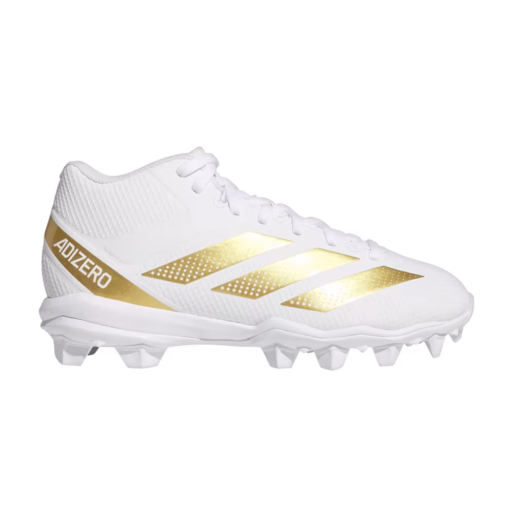 adidas Adizero Impact.2 Molded K White Gold Metallic