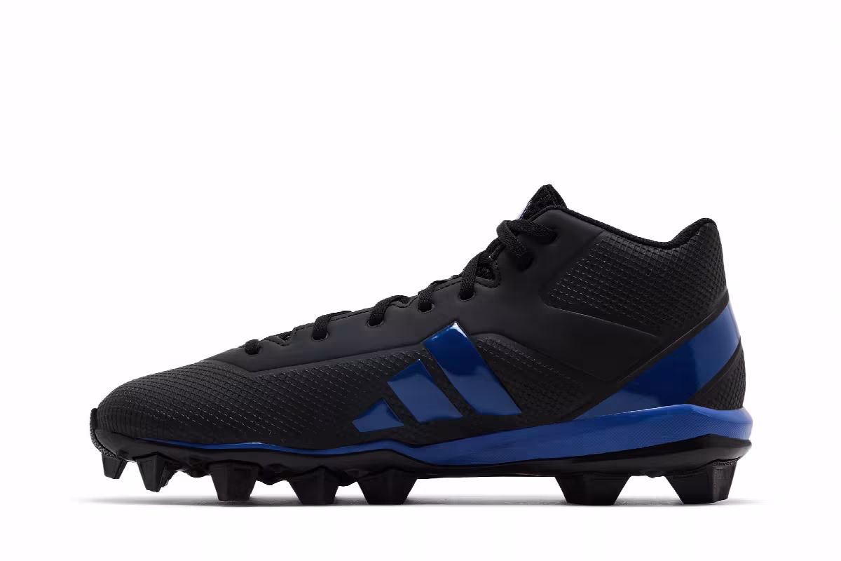 adidas Adizero Impact.2 Molded Black Royal Blue, view 4