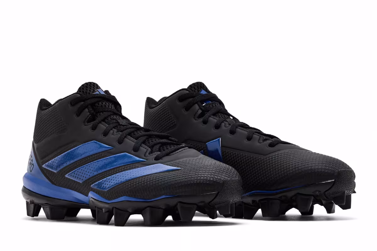adidas Adizero Impact.2 Molded Black Royal Blue, view 9