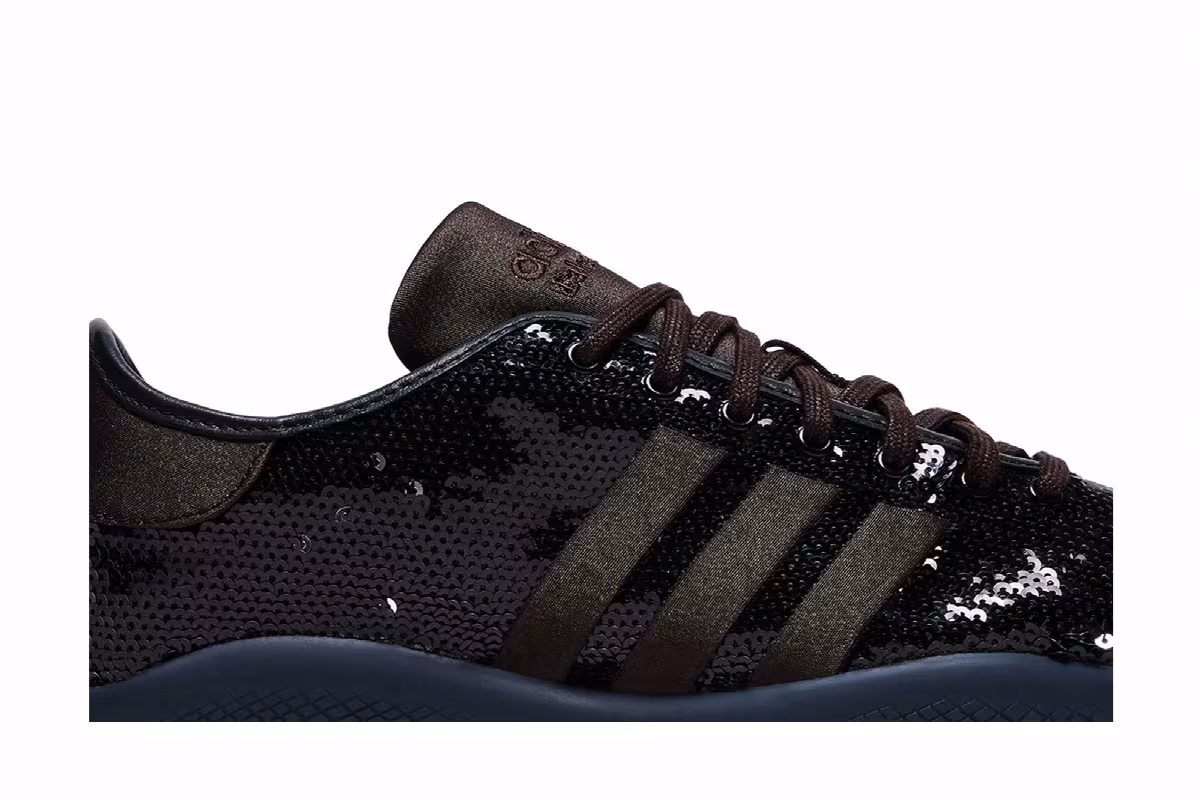 Wales Bonner x adidas Karintha Brown Sequins, view 3