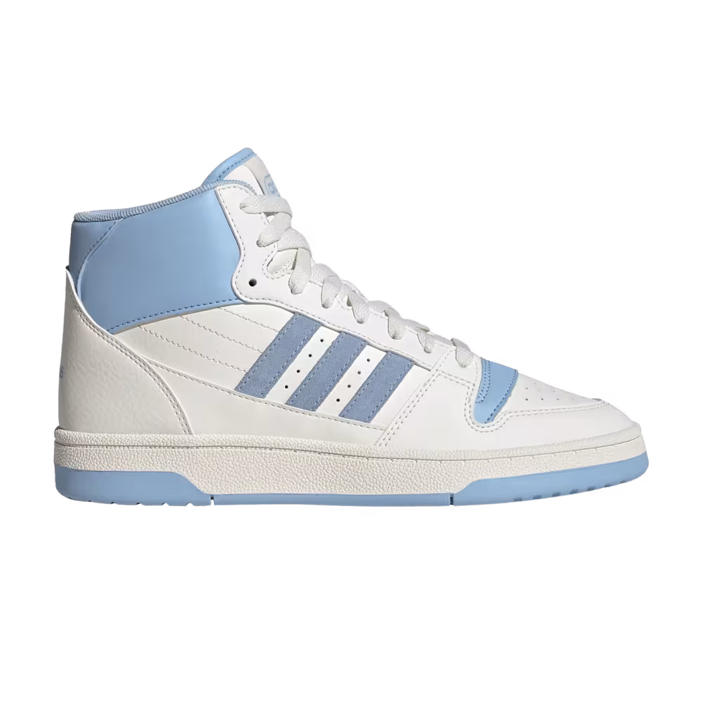 adidas Women's Break Start Mid White Glow Blue