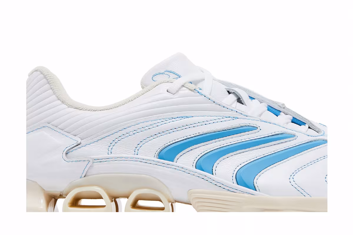 Kith x adidas Predator Megaride White Blue, view 3