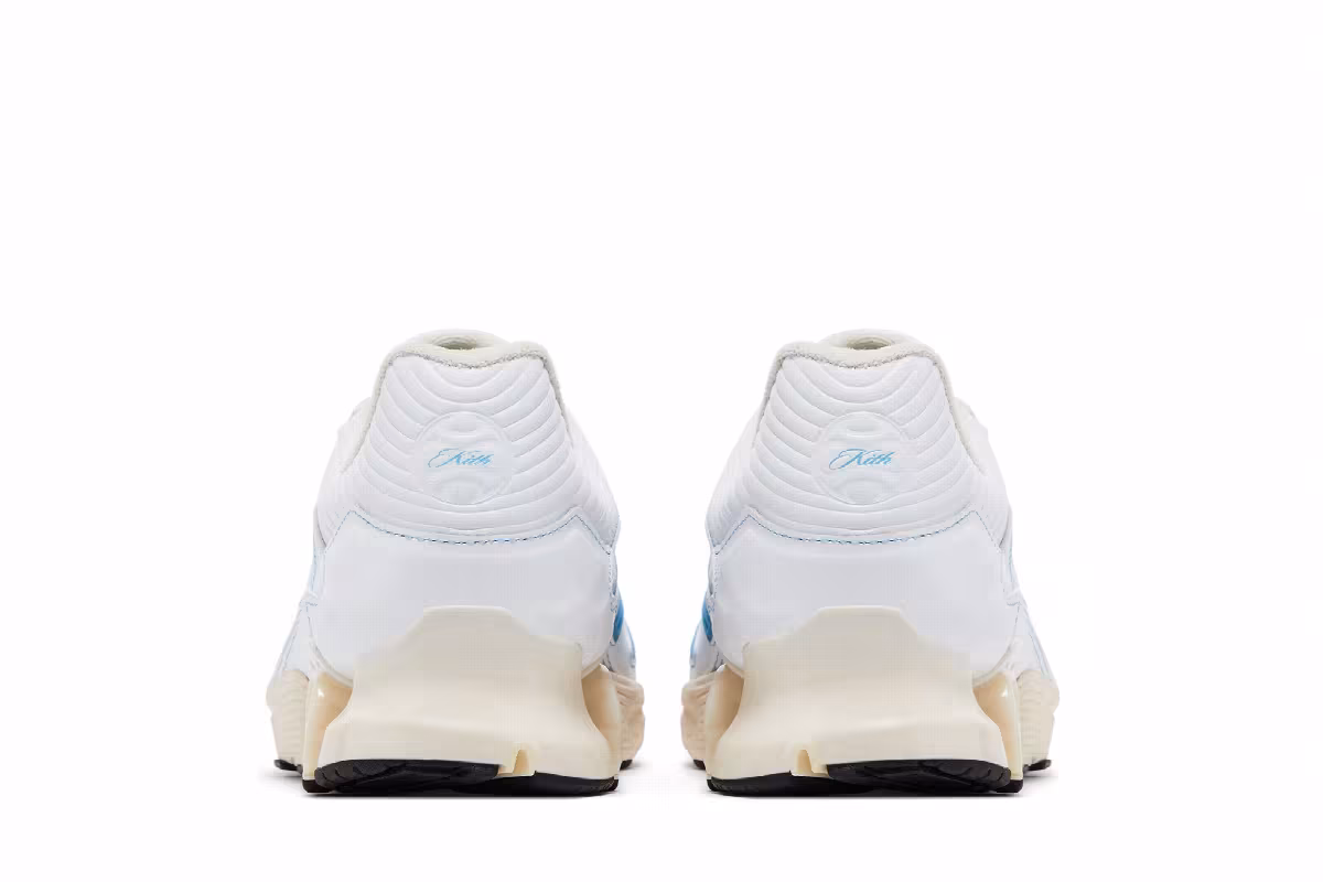 Kith x adidas Predator Megaride White Blue, view 7
