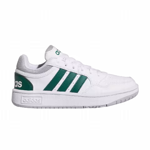 adidas Hoops K 'White Collegiate Green'