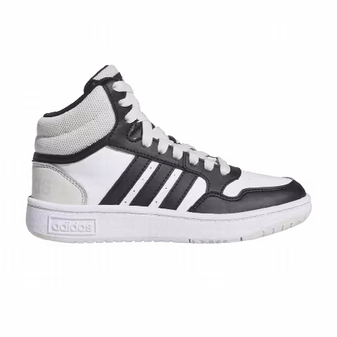 adidas Hoops Mid K 'Orbit Grey Black White'