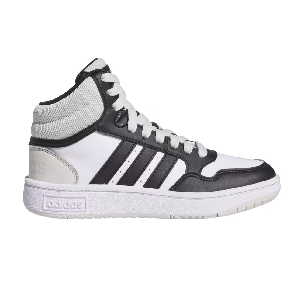 adidas Hoops Mid K Orbit Grey Black White