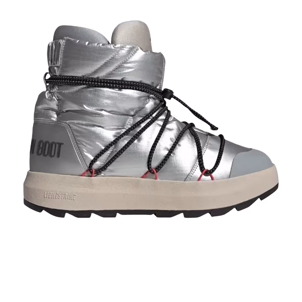 Moon Boot x adidas Ace Mid Silver