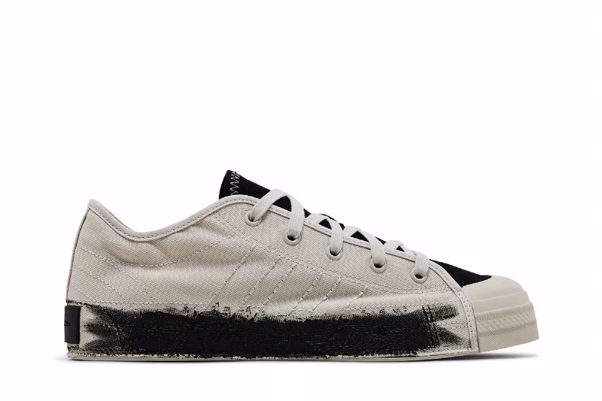 Adidas Y-3 Nizza Low Talc Black, view 2