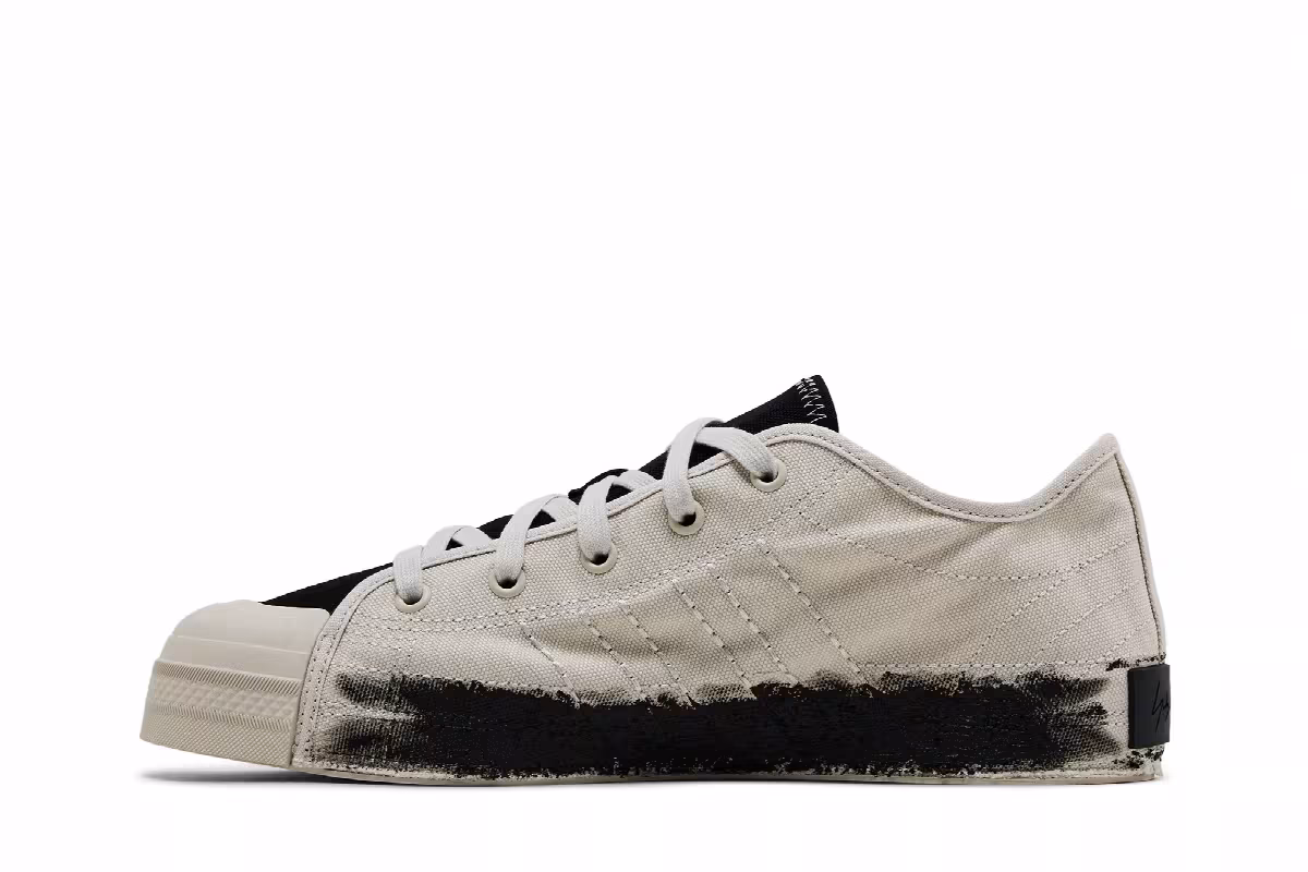 Adidas Y-3 Nizza Low Talc Black, view 4