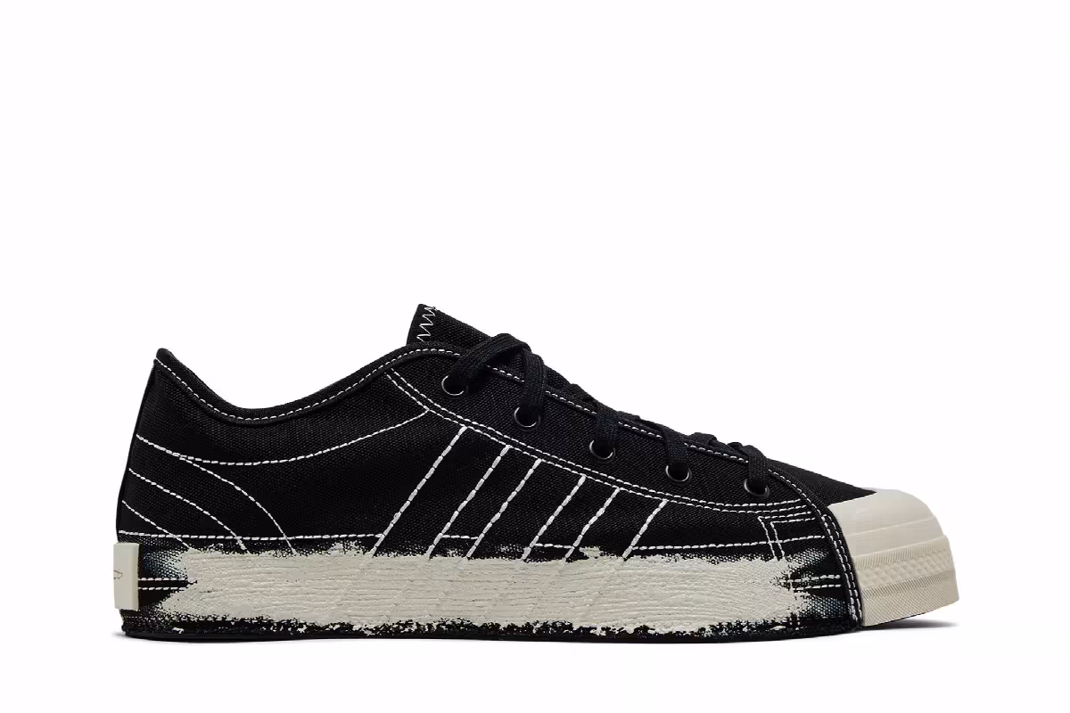 Adidas Y-3 Nizza Low Black Talc, view 2