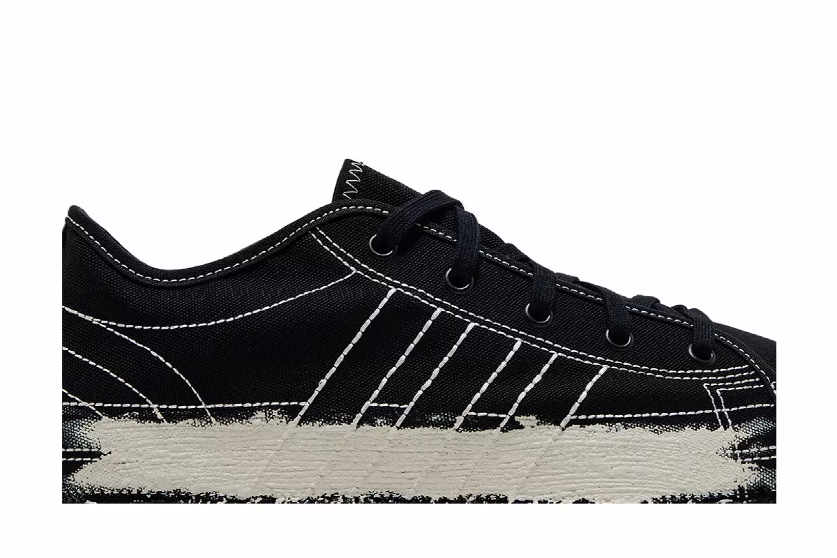 Adidas Y-3 Nizza Low Black Talc, view 3