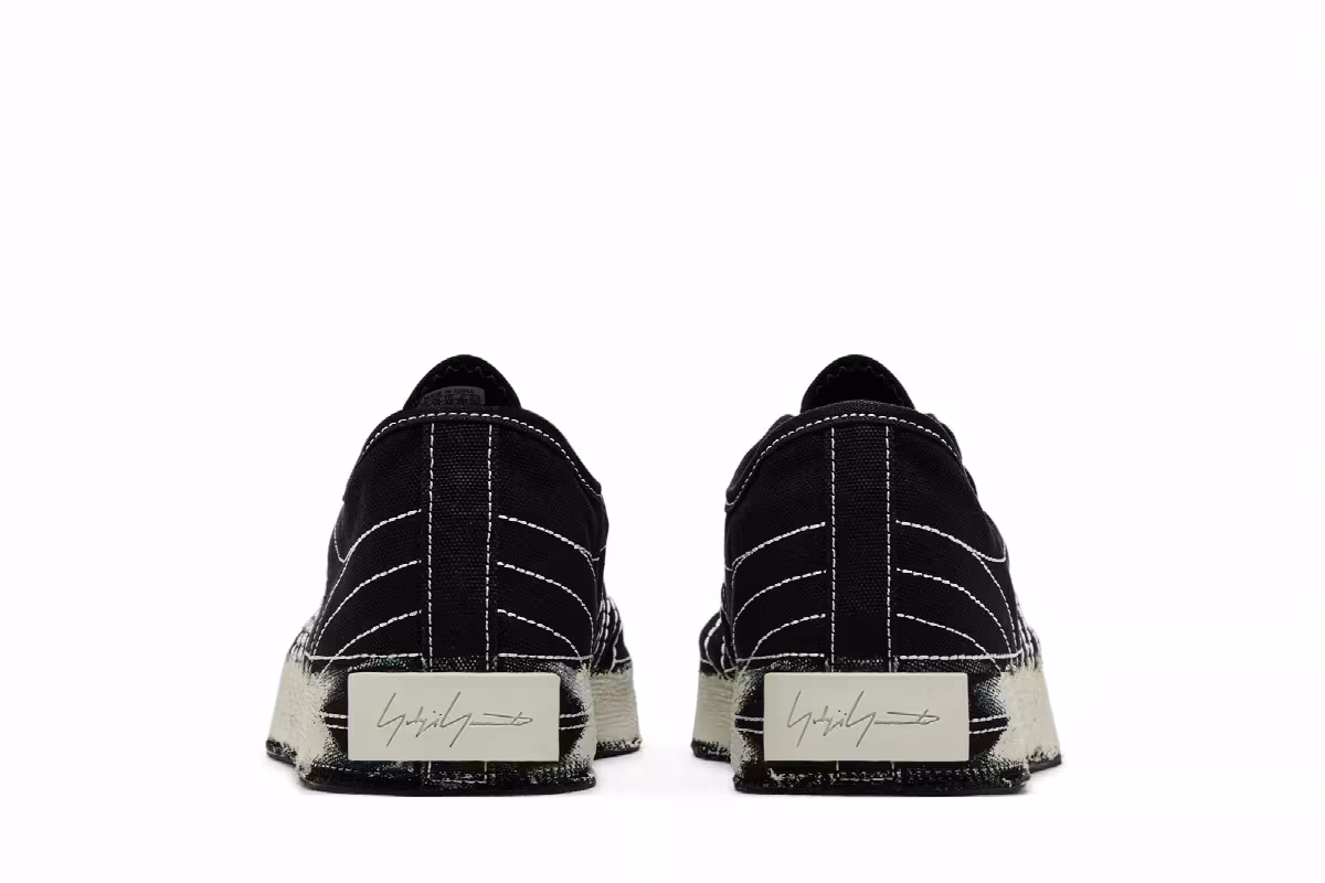 Adidas Y-3 Nizza Low Black Talc, view 7