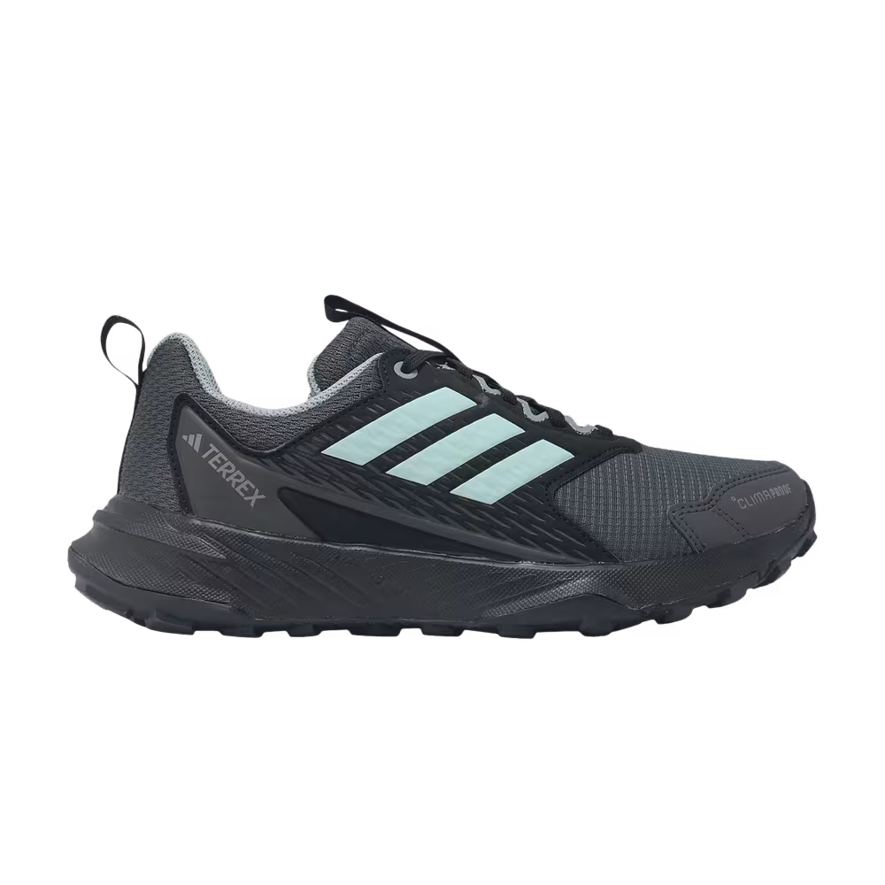 adidas Women's Terrex Tracefinder 2 Climaproof Carbon Semi Flash Aqua