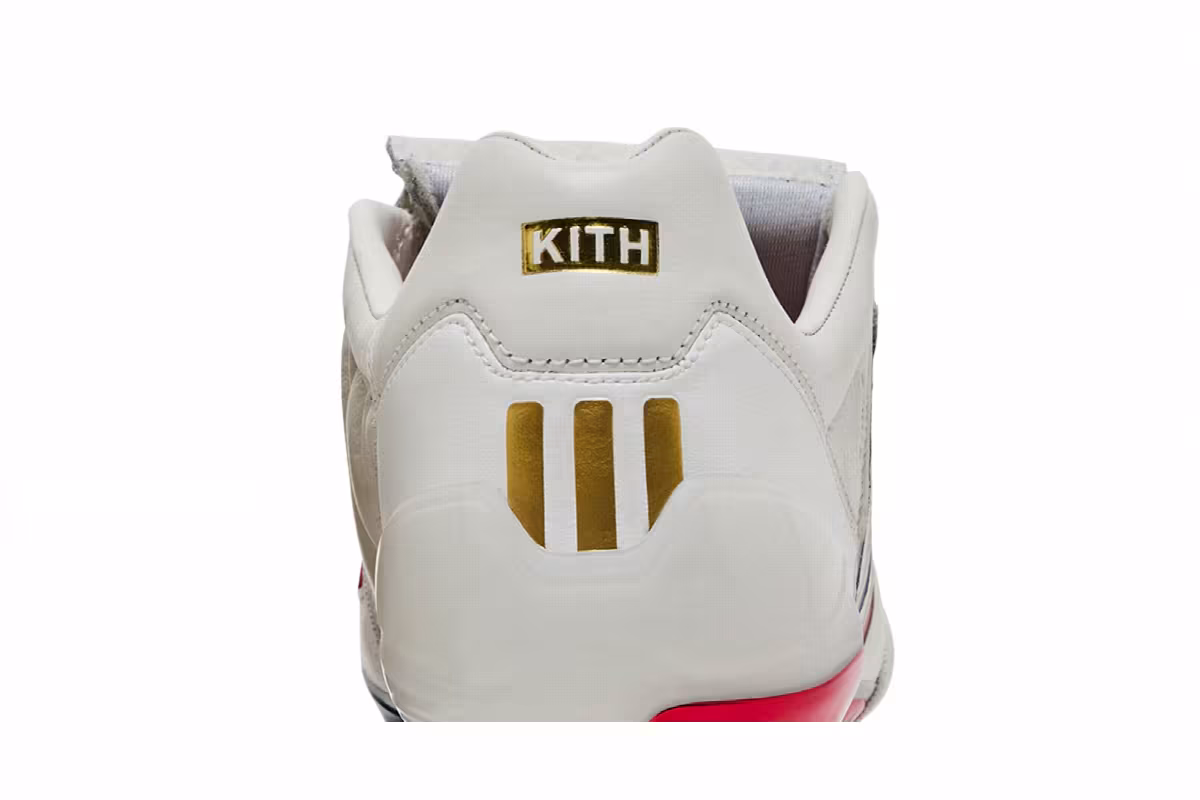 Kith x adidas Predator Mania FG White Red Blue, view 8