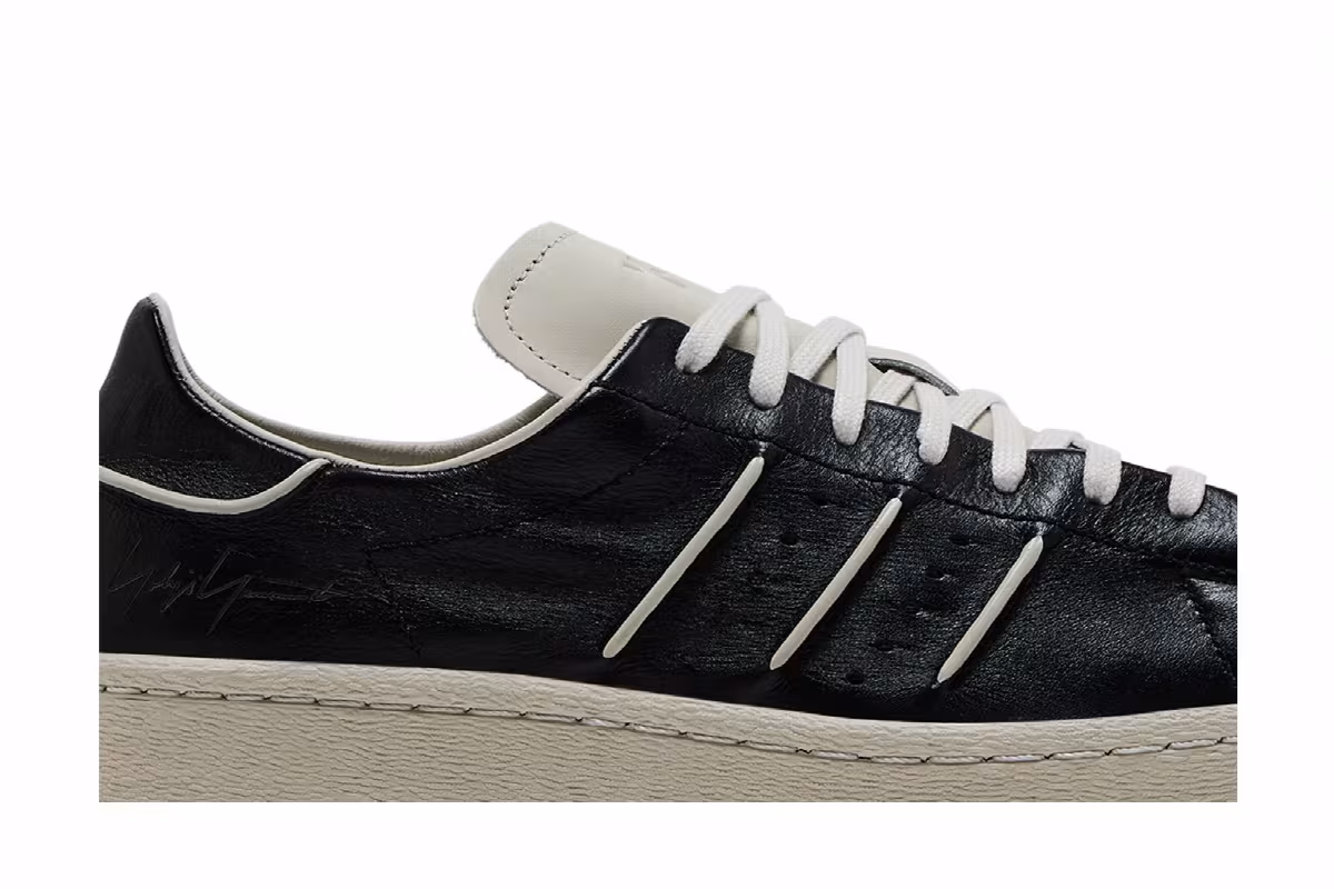 adidas Y-3 Superstar Black Talc, view 3