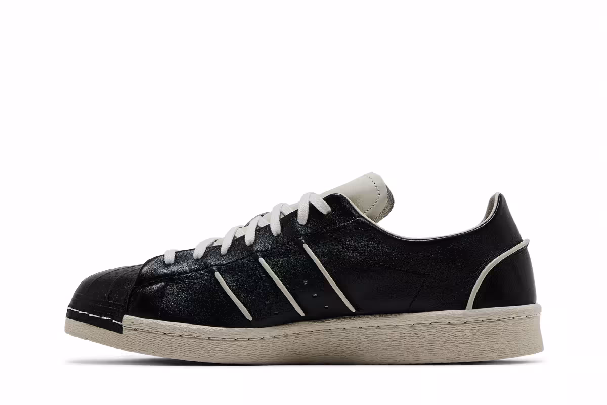 adidas Y-3 Superstar Black Talc, view 4