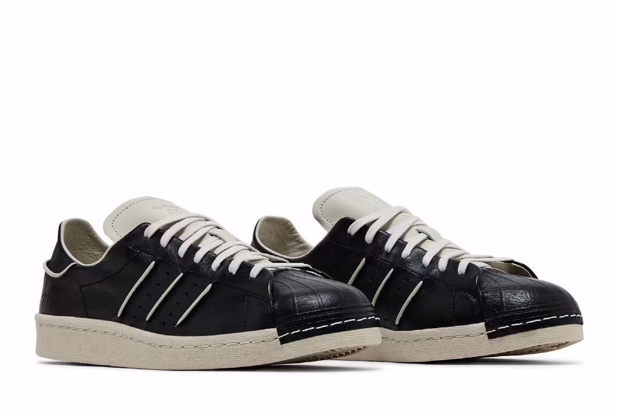 adidas Y-3 Superstar Black Talc, view 9