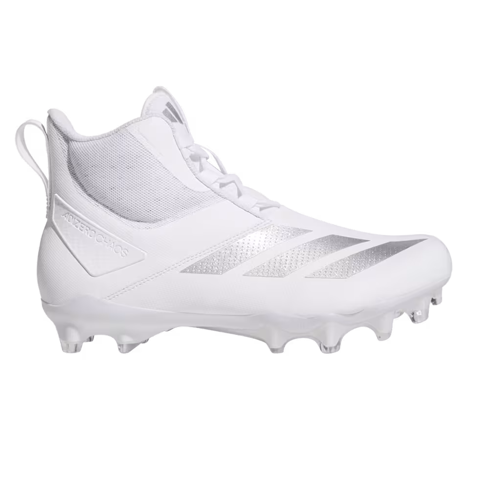 adidas Adizero Chaos Linemen Pack - White Silver Metallic