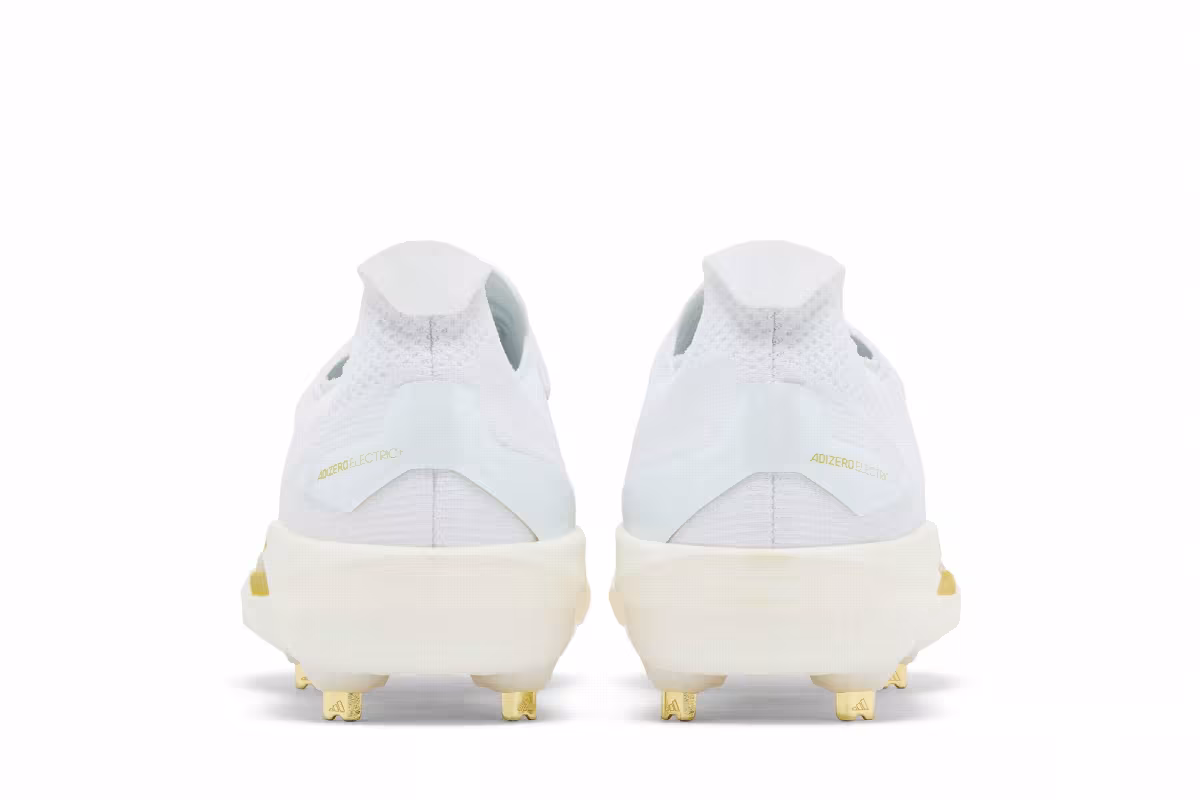 adidas Adizero Electric+ 2.0 White Gold Metallic, view 7
