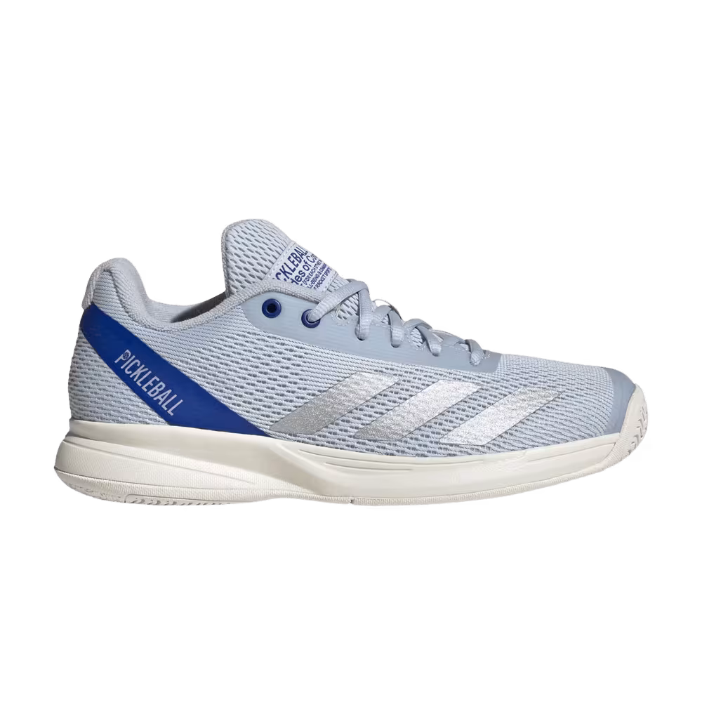 adidas Women's Pickleball Halo Blue Silver Metallic